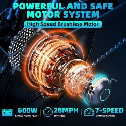 Bicicleta electrica AV8